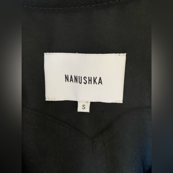 Nanushka Menphi Vegan Leather Mini Dress - Picture 3 of 6